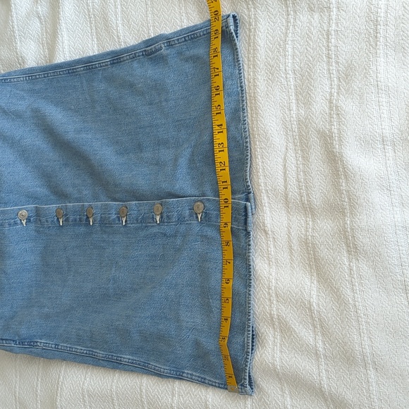 Levi's Tico Denim Jumper Dress (Irregular) - Picture 12 of 14